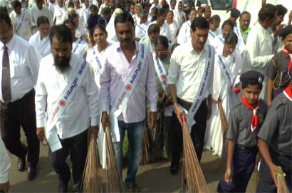  25 सितम्बर (लातूर) स्वच्छ भारत अभियान.